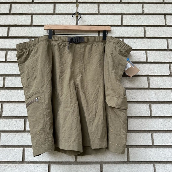 NWT Columbia Snake River Water Shorts Omni Shade Tan - Picture 1 of 16
